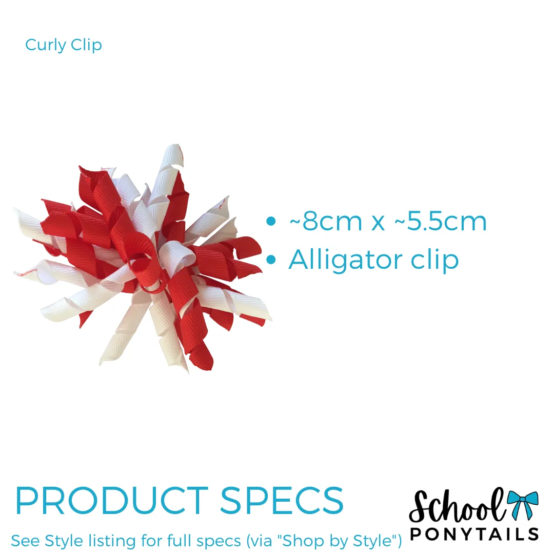 Navy & Red & White Hair Accessories