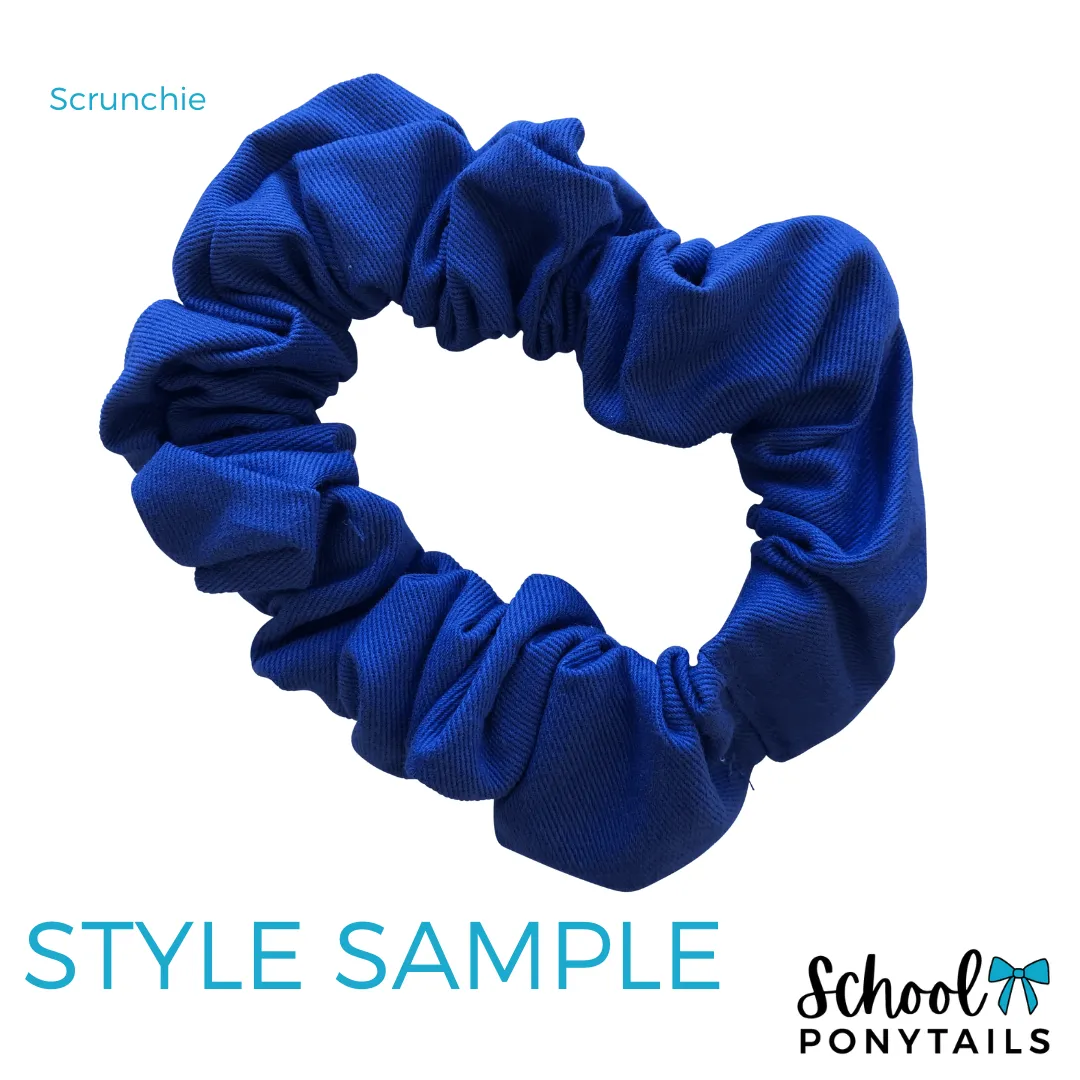 Navy & Royal Blue & White Hair Accessories