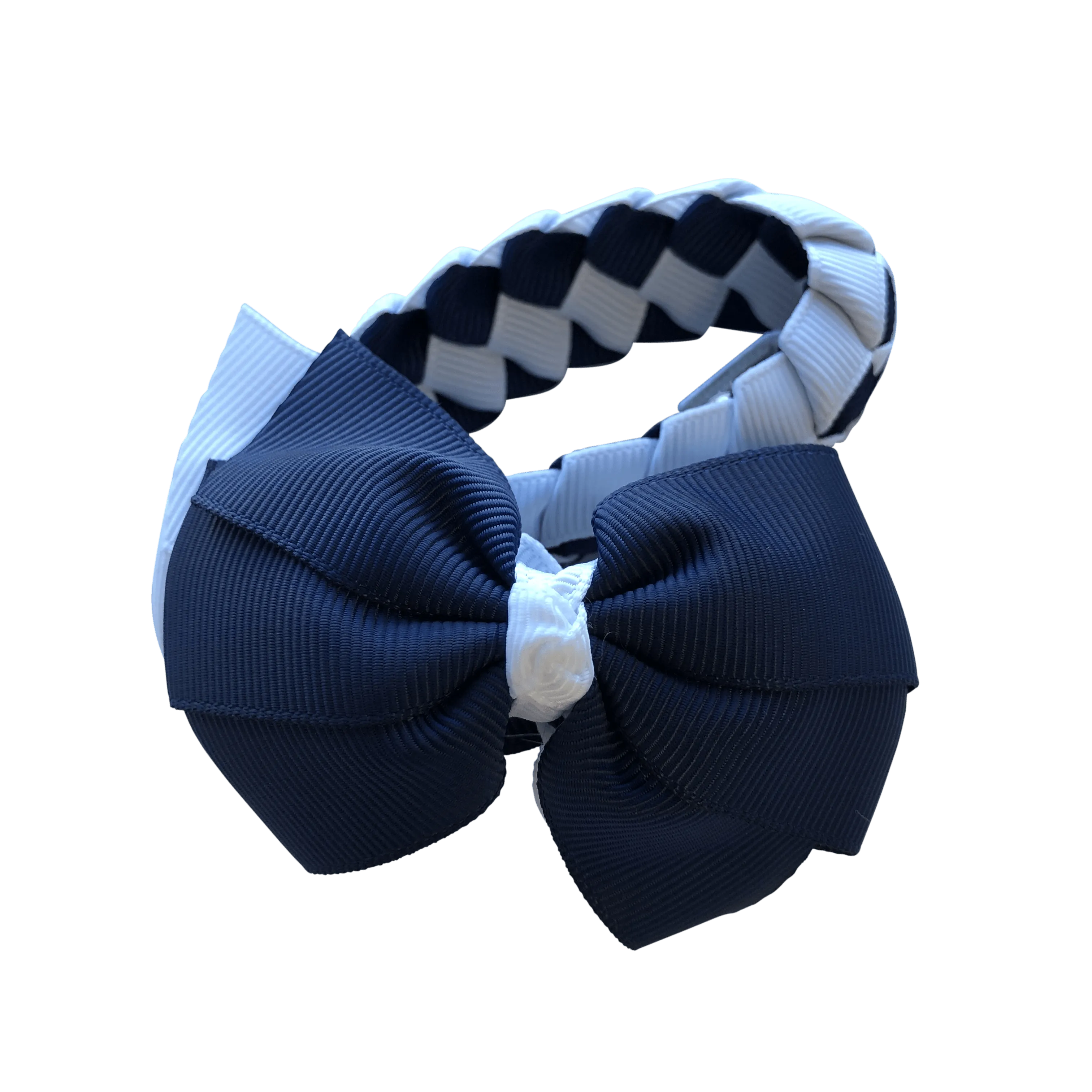 Navy & White Hair Accessories