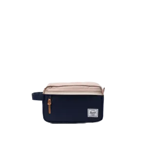 Neceser Herschel Chapter Travel Kit Peacoat Light Taupe Whitecap Gray