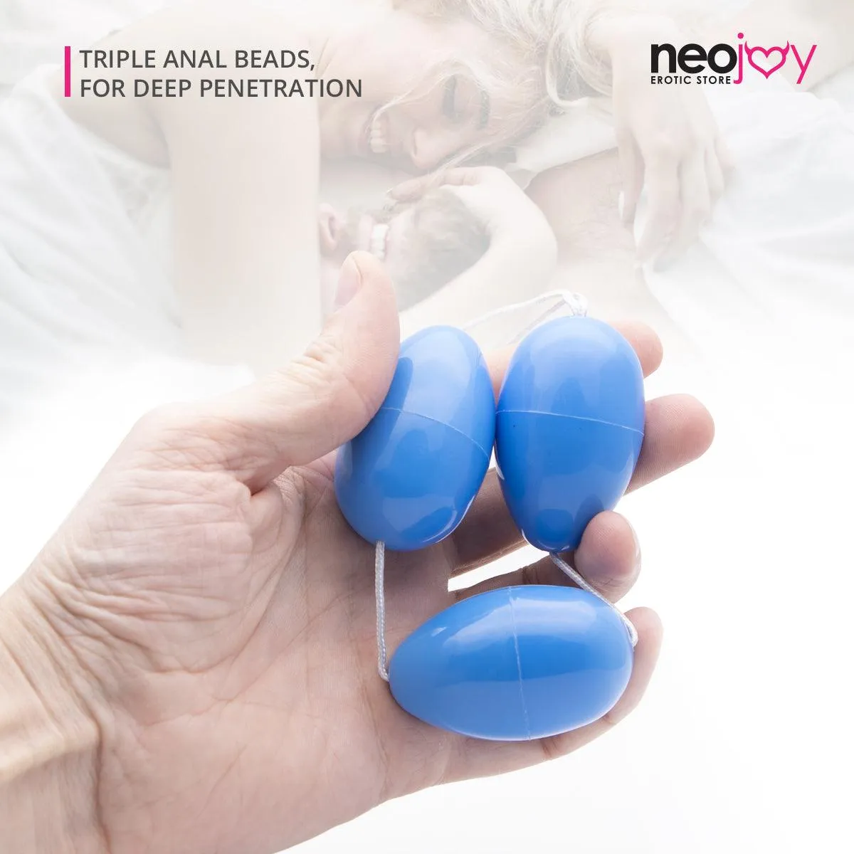 Neojoy Triple Balls Geisha Balls for Pelvic Training - Exercise Weights Toy