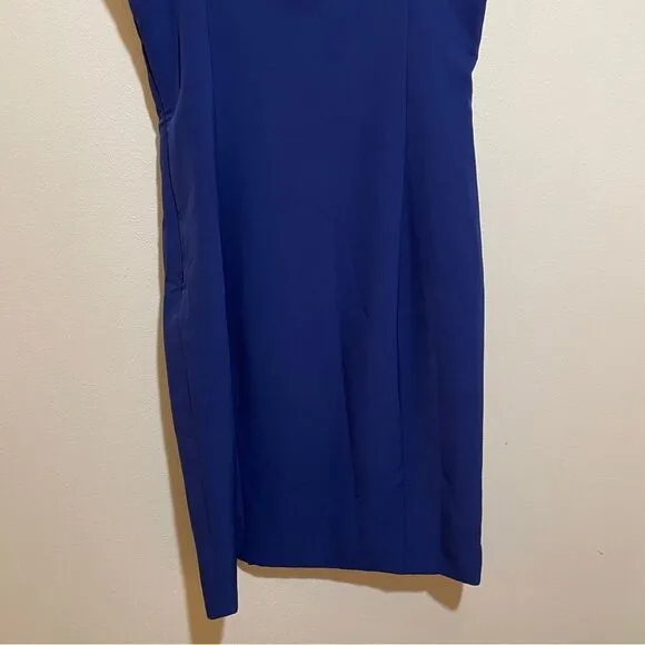 NEW NBD Revolve Cosmopolitan Mini Dress Blue Size Small Slit Party