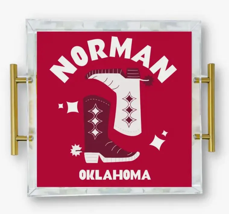 Norman Oklahoma Kickoff Tray