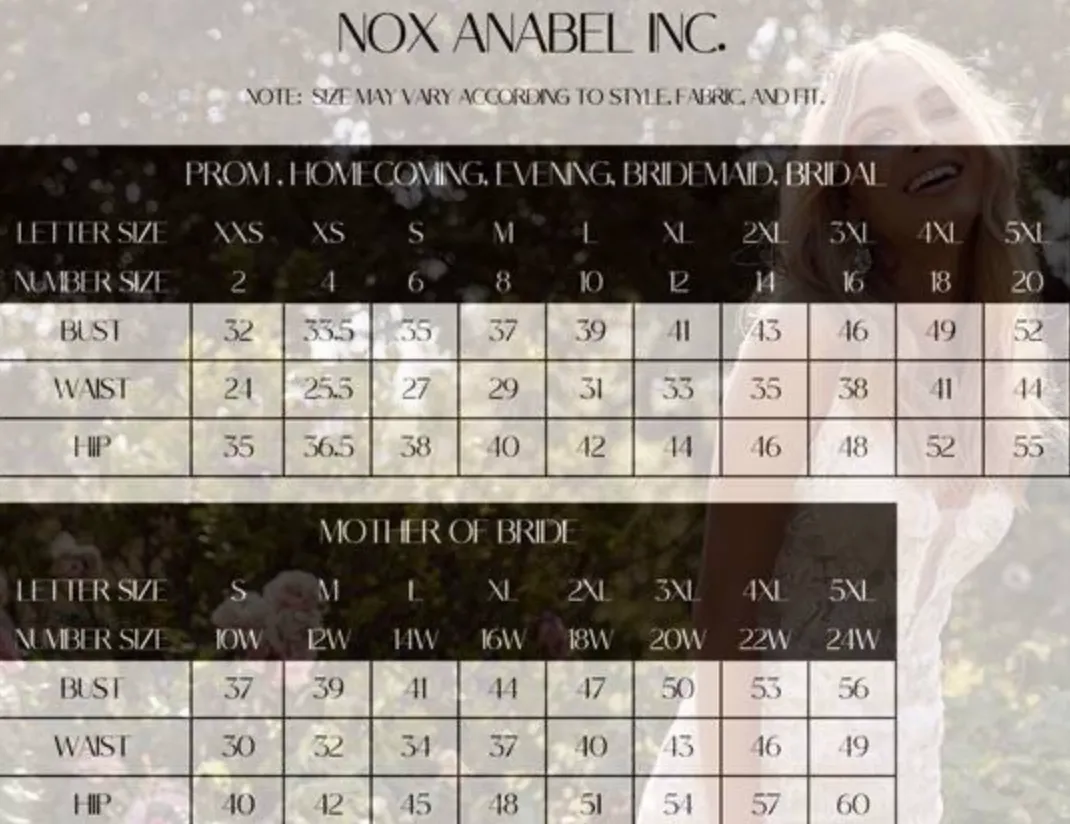 Nox Anabel Evening Gowns E467