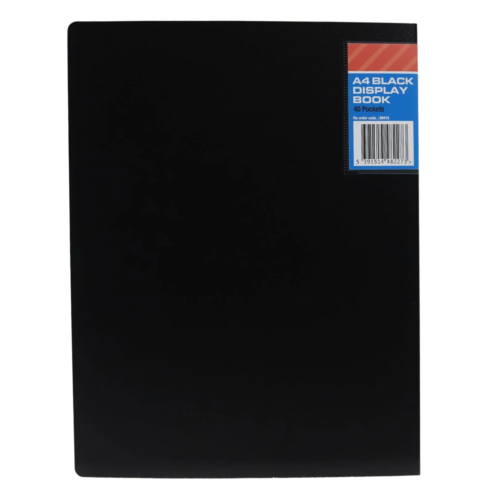 NTS - A4 40 Page Pocket Display Book - Black