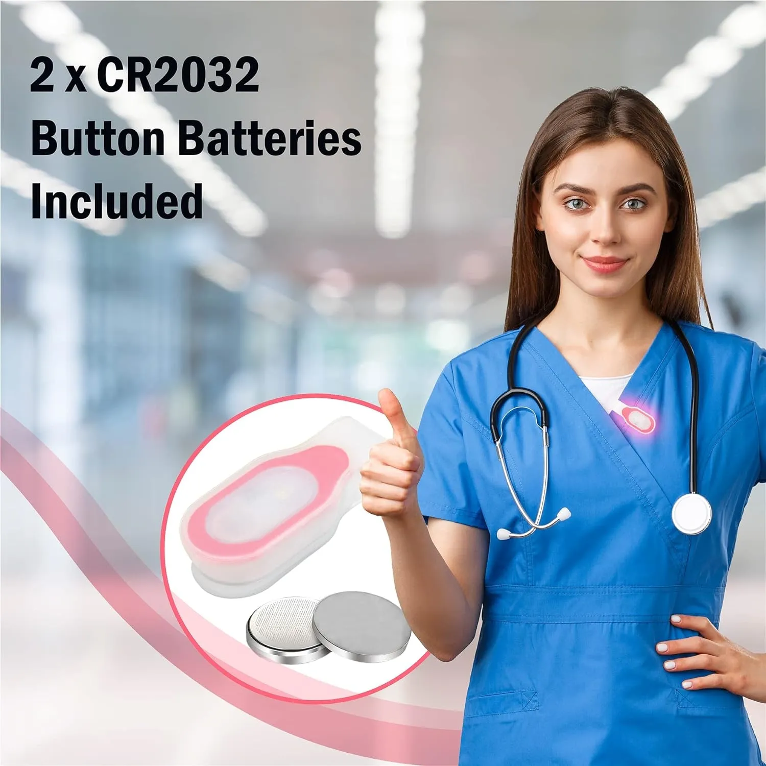 Nurse Wearable LED Light