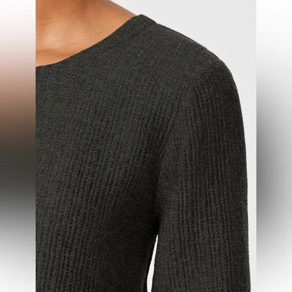 NWT EILEEN FISHER Textured Cotton Ripple Dress