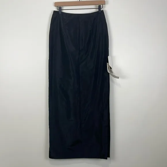 NWT Jessica McClintock Gunne Sax Maxi Skirt Women’s 7 Black