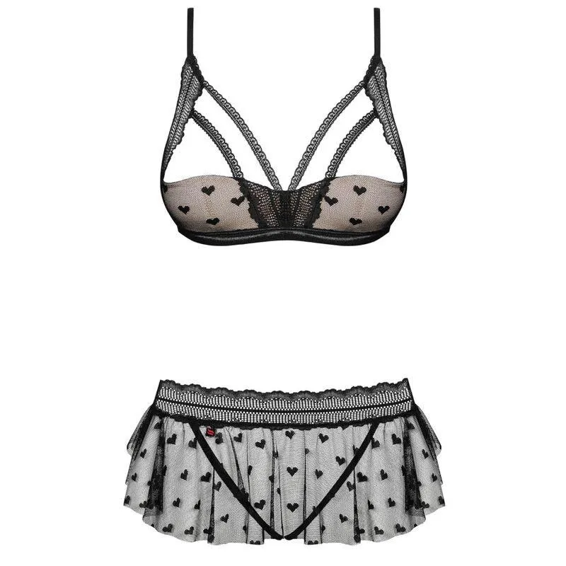 Obsessive - Heartia Two Pieces Set S/M