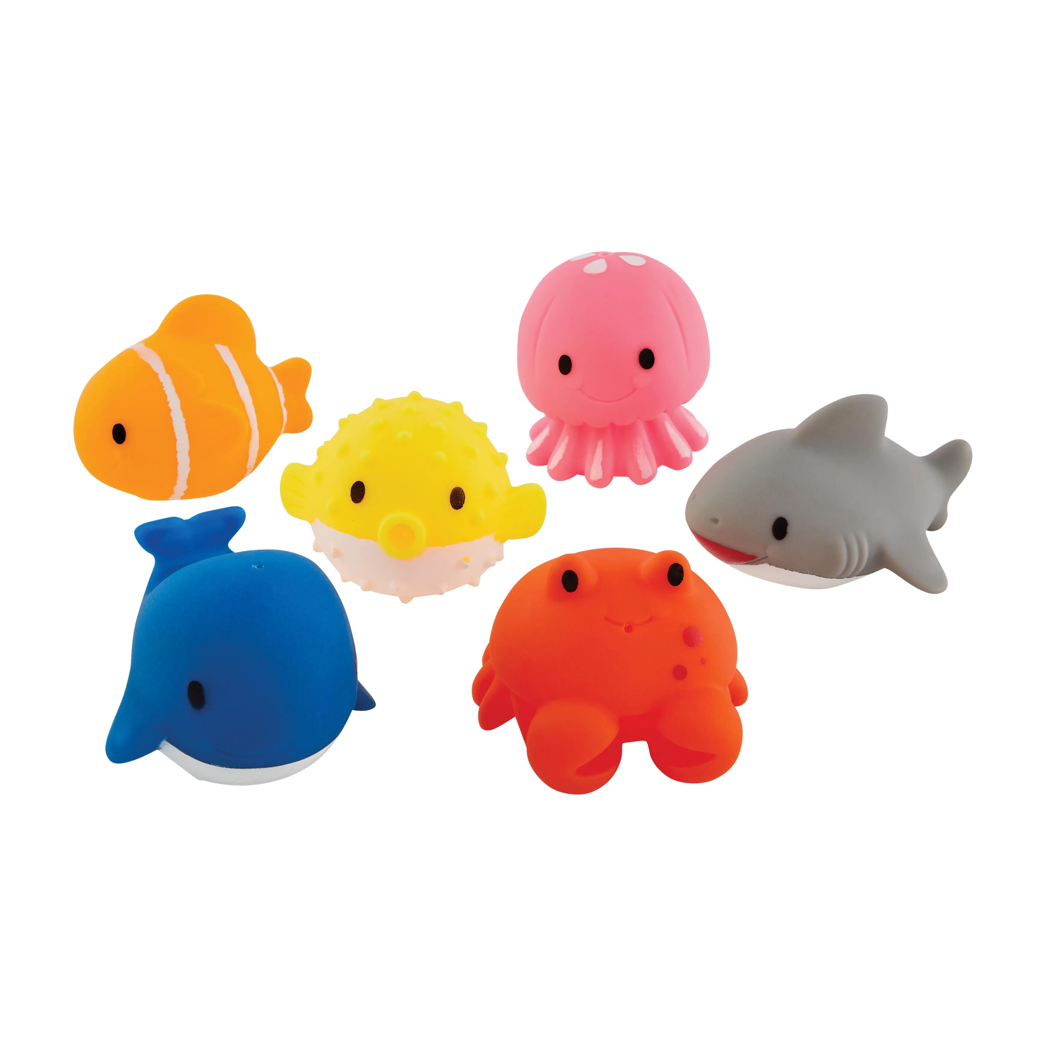 Ocean Friends Bath Toy Squirtie Set