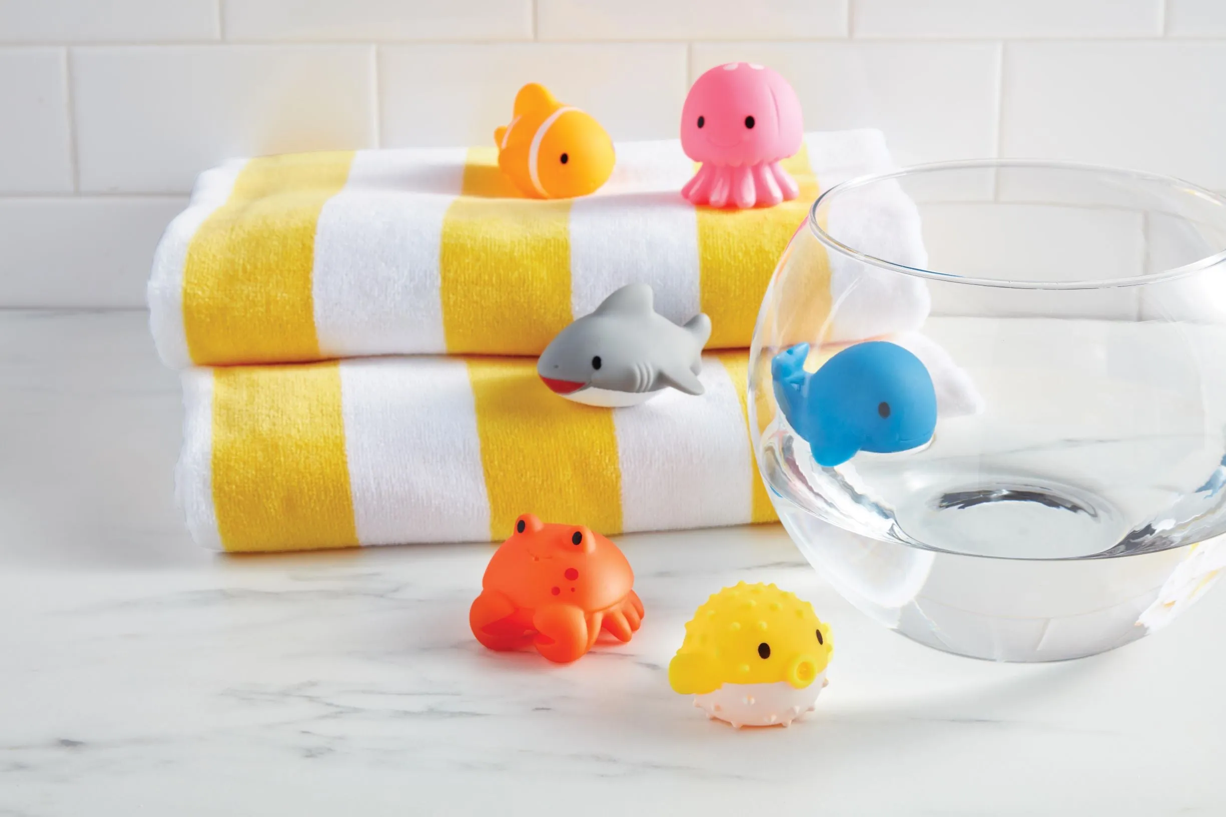Ocean Friends Bath Toy Squirtie Set