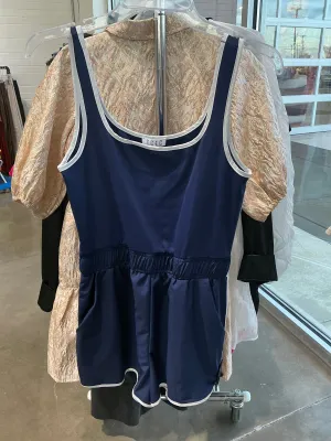 Old School Athletic Romper