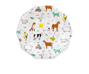 On the Farm Side Plates