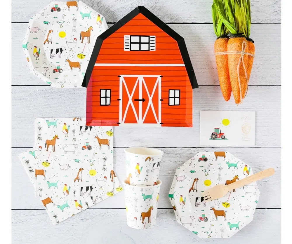 On the Farm Side Plates