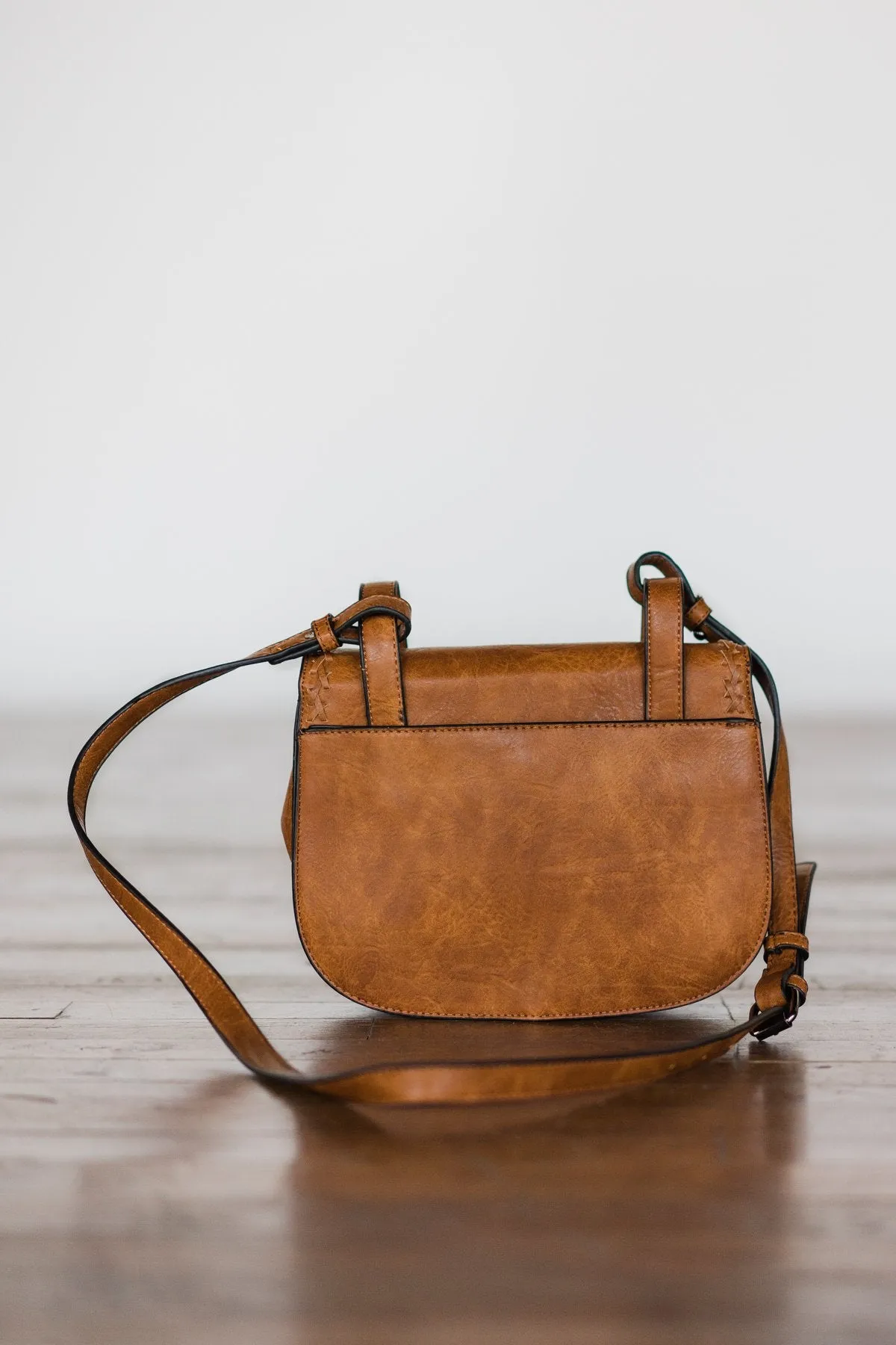 On the Go Cognac Purse