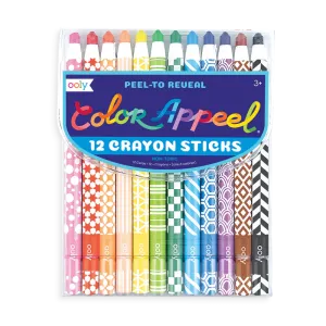Ooly Color Appeel Crayons - Set of 12 Colors