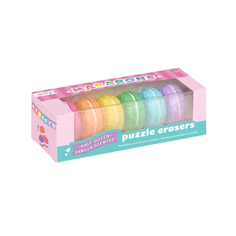 Ooly Macarons Vanilla Scented Erasers