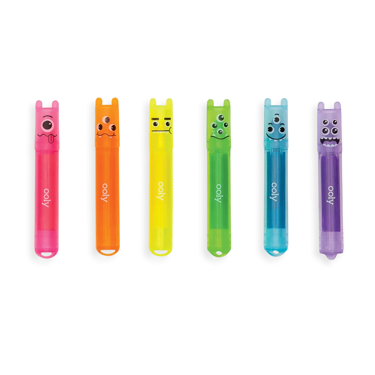 Ooly Mini Monster Scented Highlighters - Set of 6