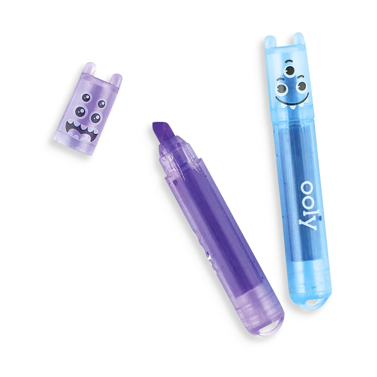 Ooly Mini Monster Scented Highlighters - Set of 6