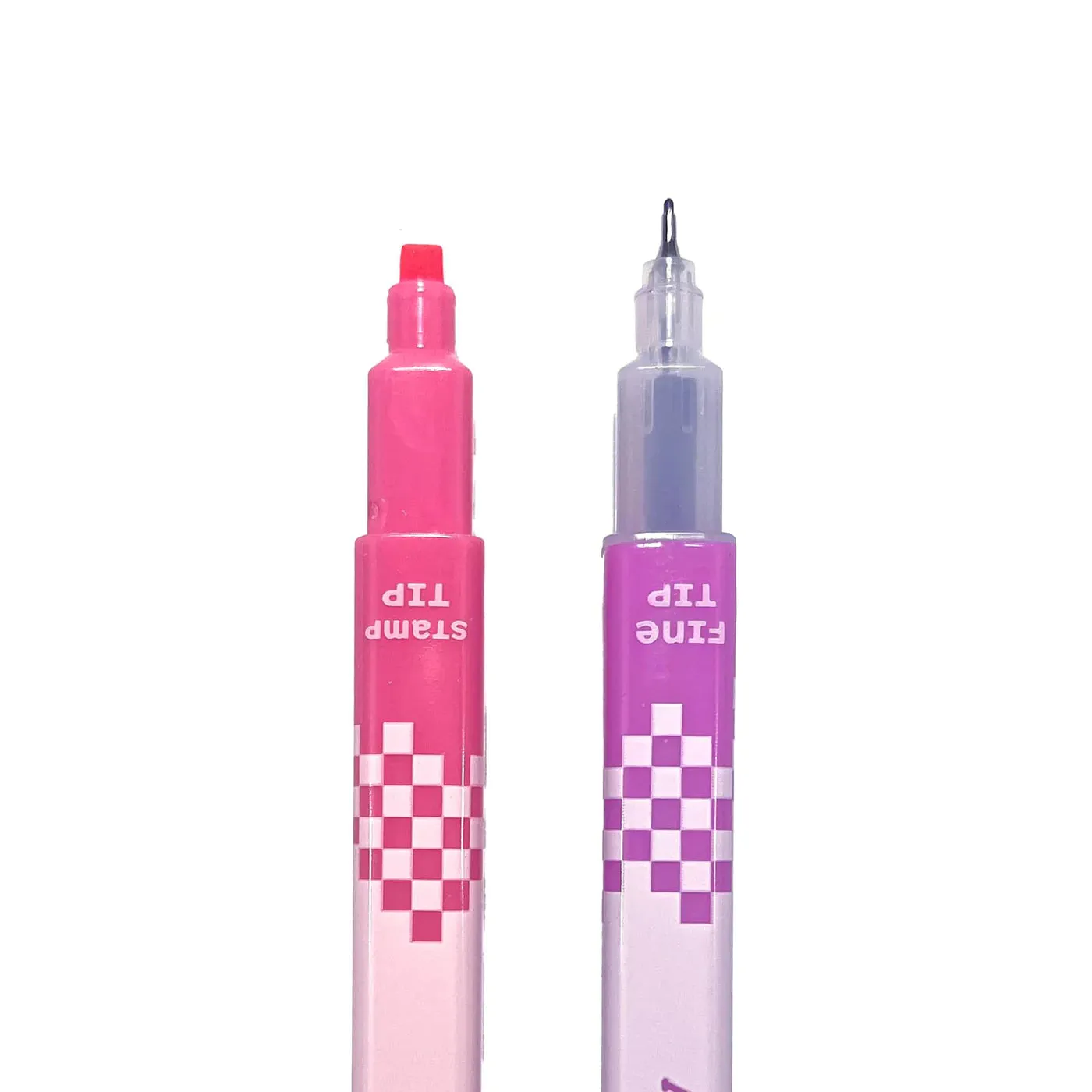 Ooly Stamp-A-Square Double Ended Markers - Set of 12