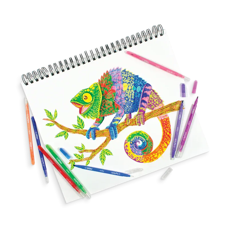 Ooly Switch-Eroo Color Changing Markers - Set of 12