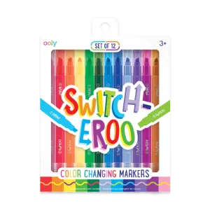 Ooly Switch-Eroo Color Changing Markers - Set of 12