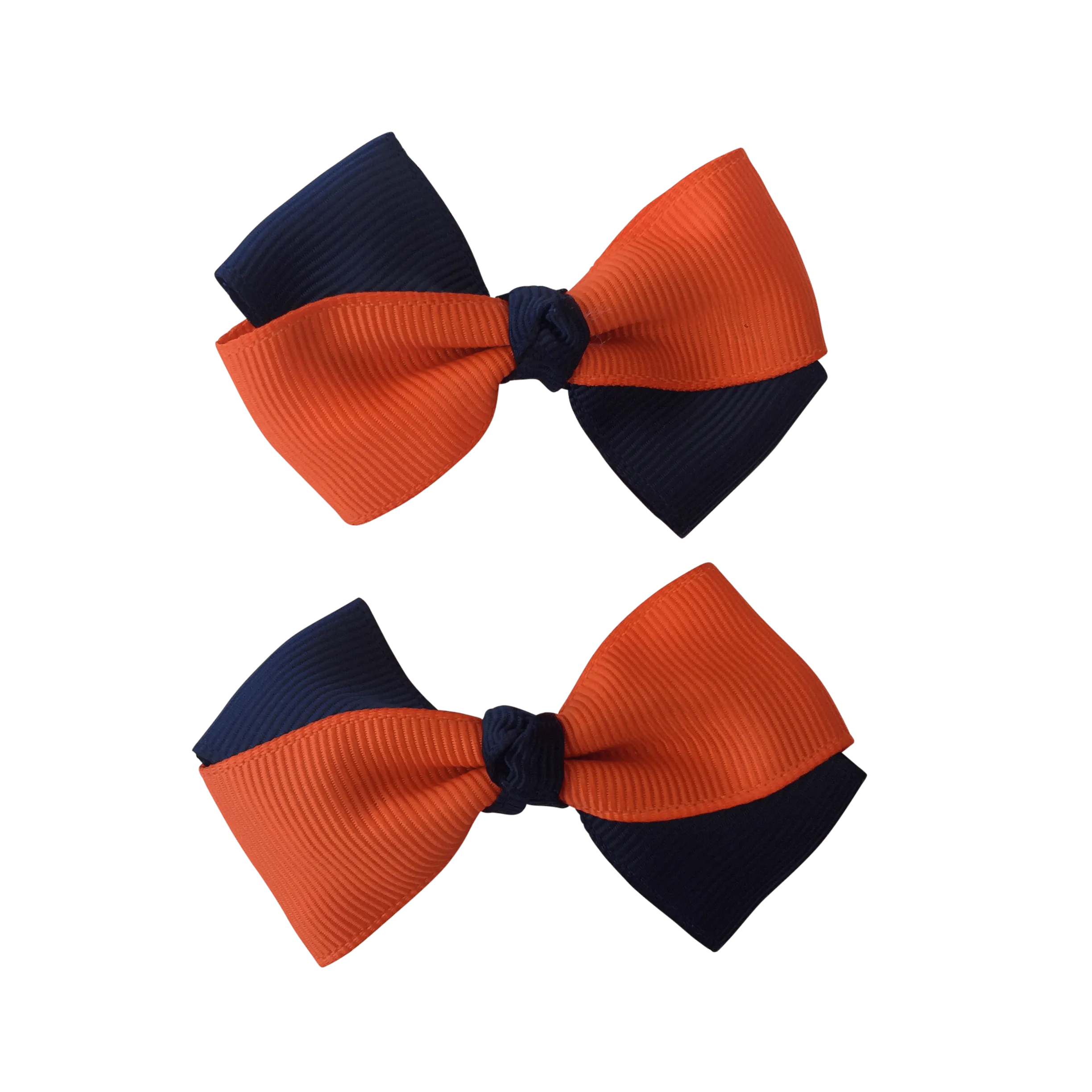 Orange & Navy Hair Accessories