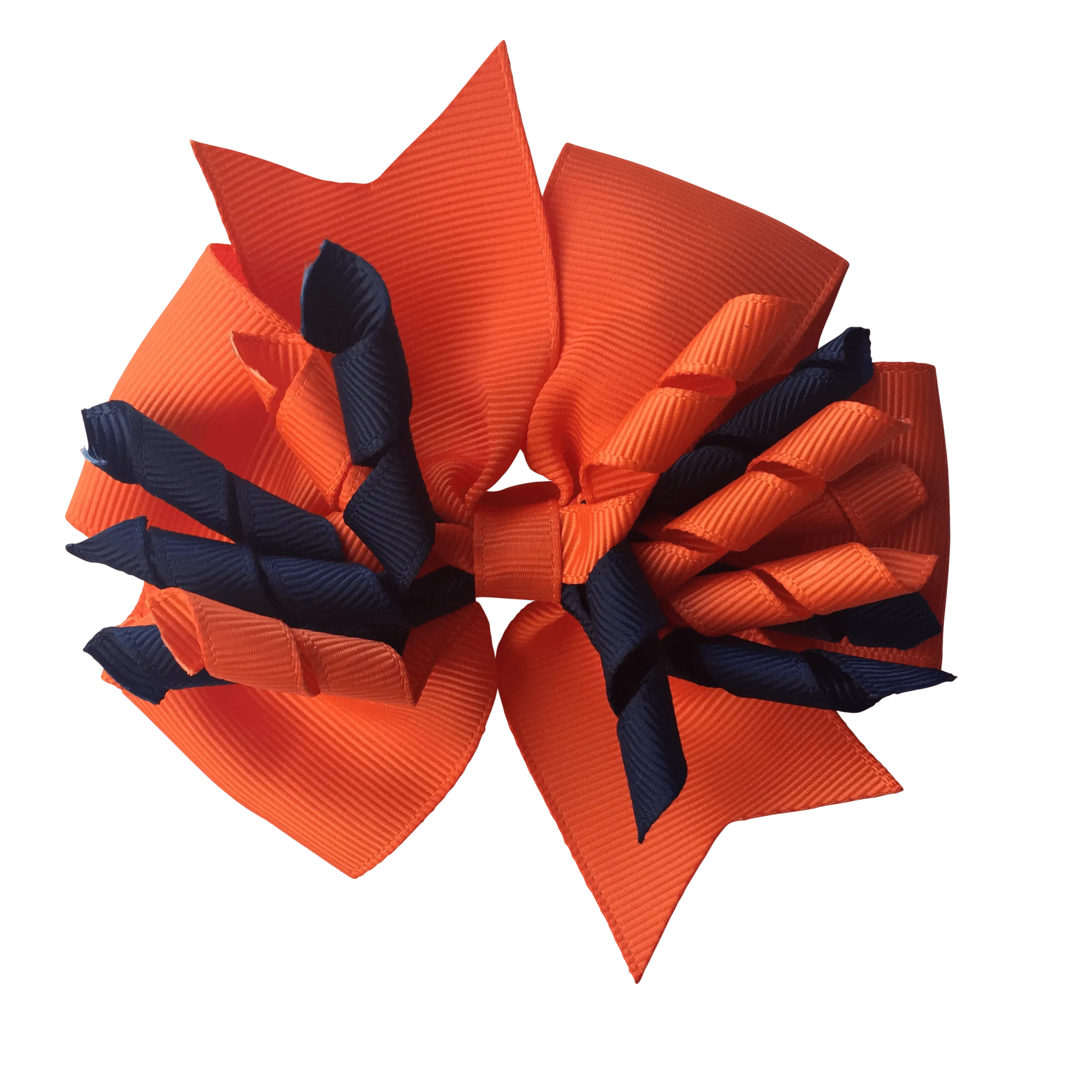 Orange & Navy Hair Accessories
