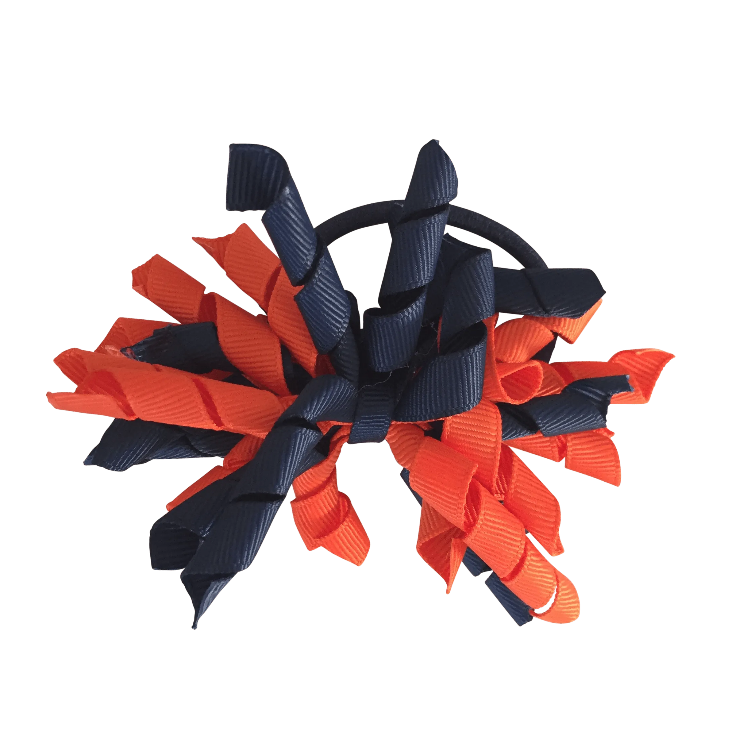 Orange & Navy Hair Accessories