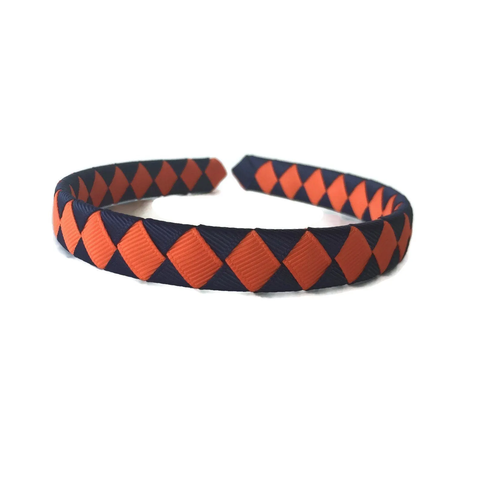 Orange & Navy Hair Accessories