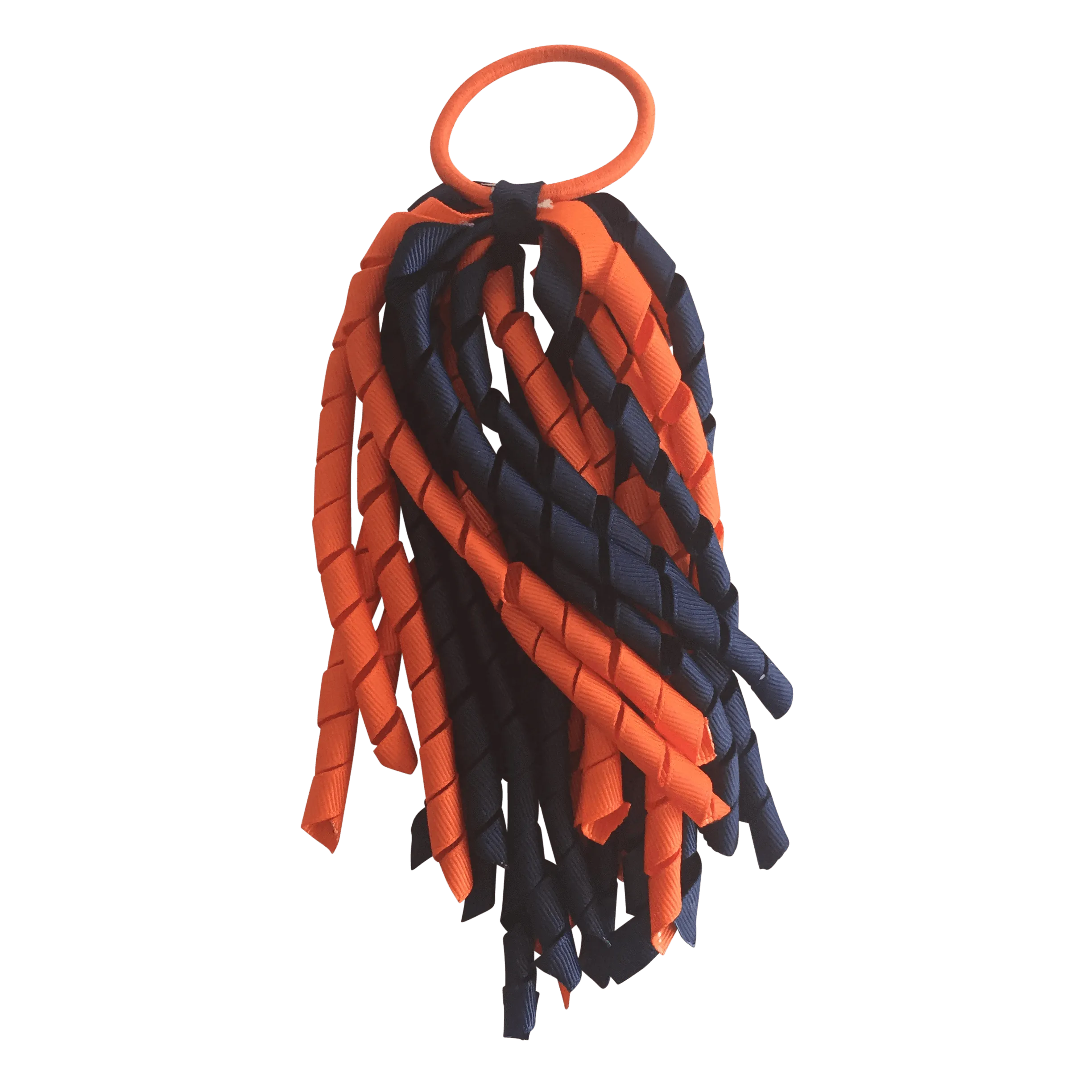 Orange & Navy Hair Accessories