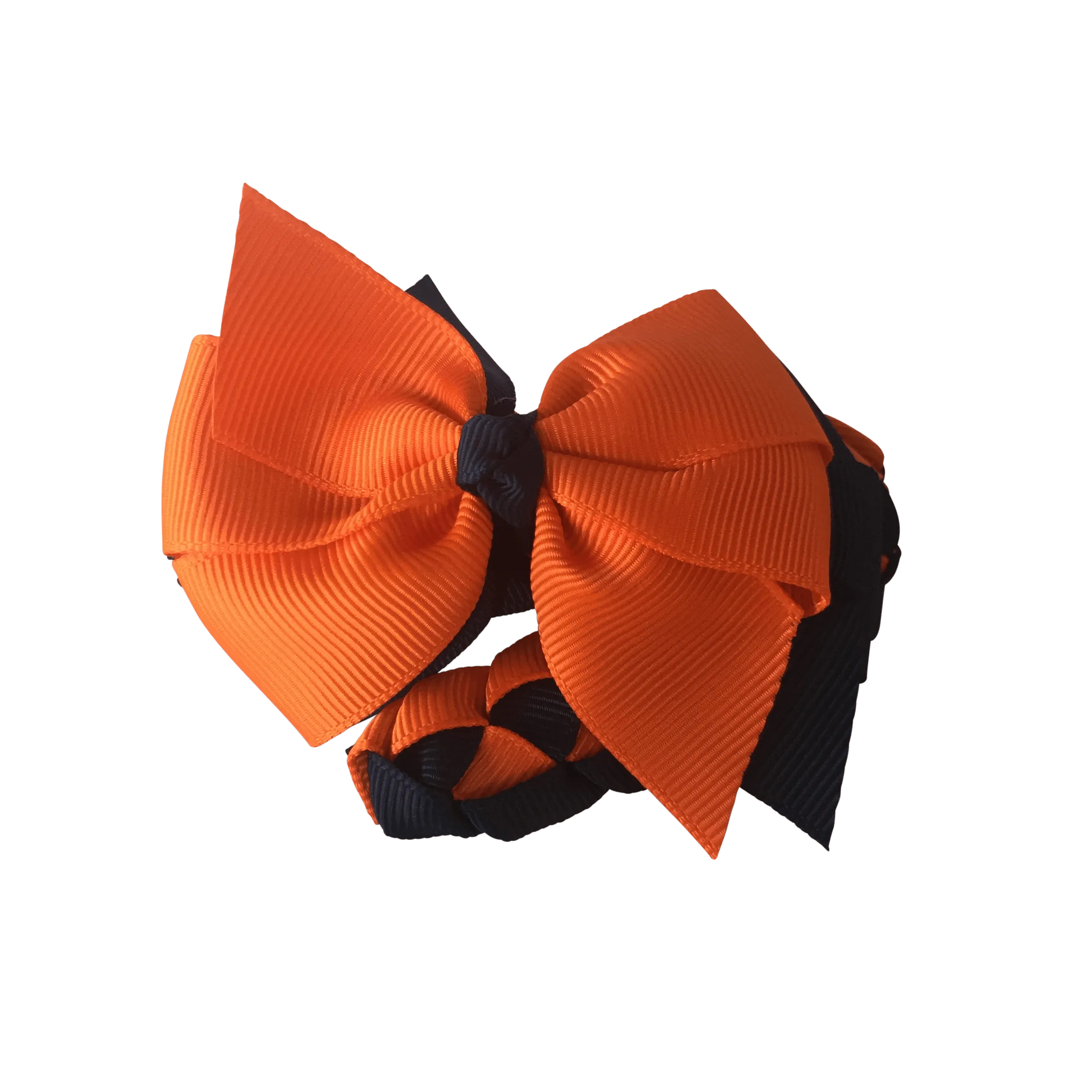 Orange & Navy Hair Accessories