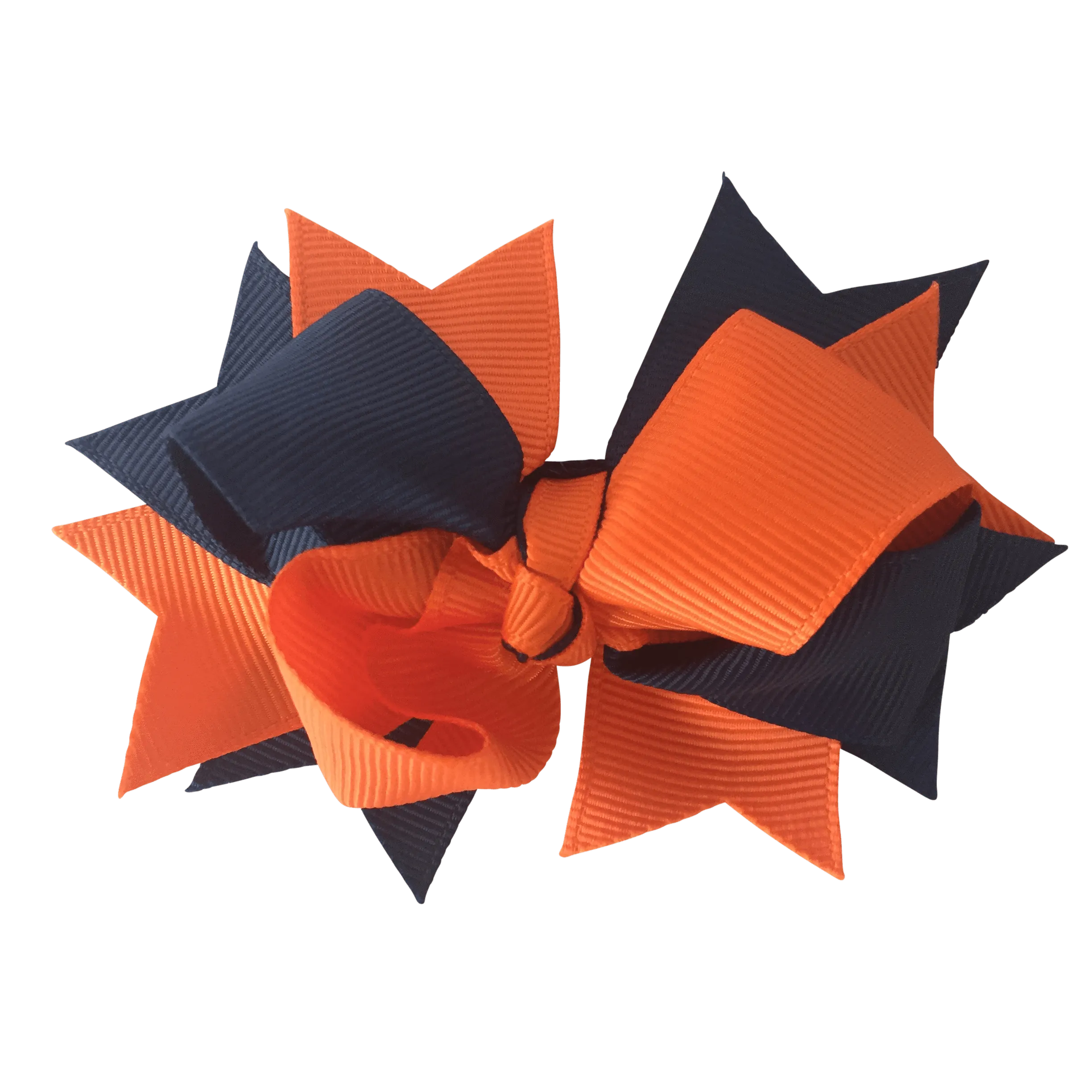Orange & Navy Hair Accessories