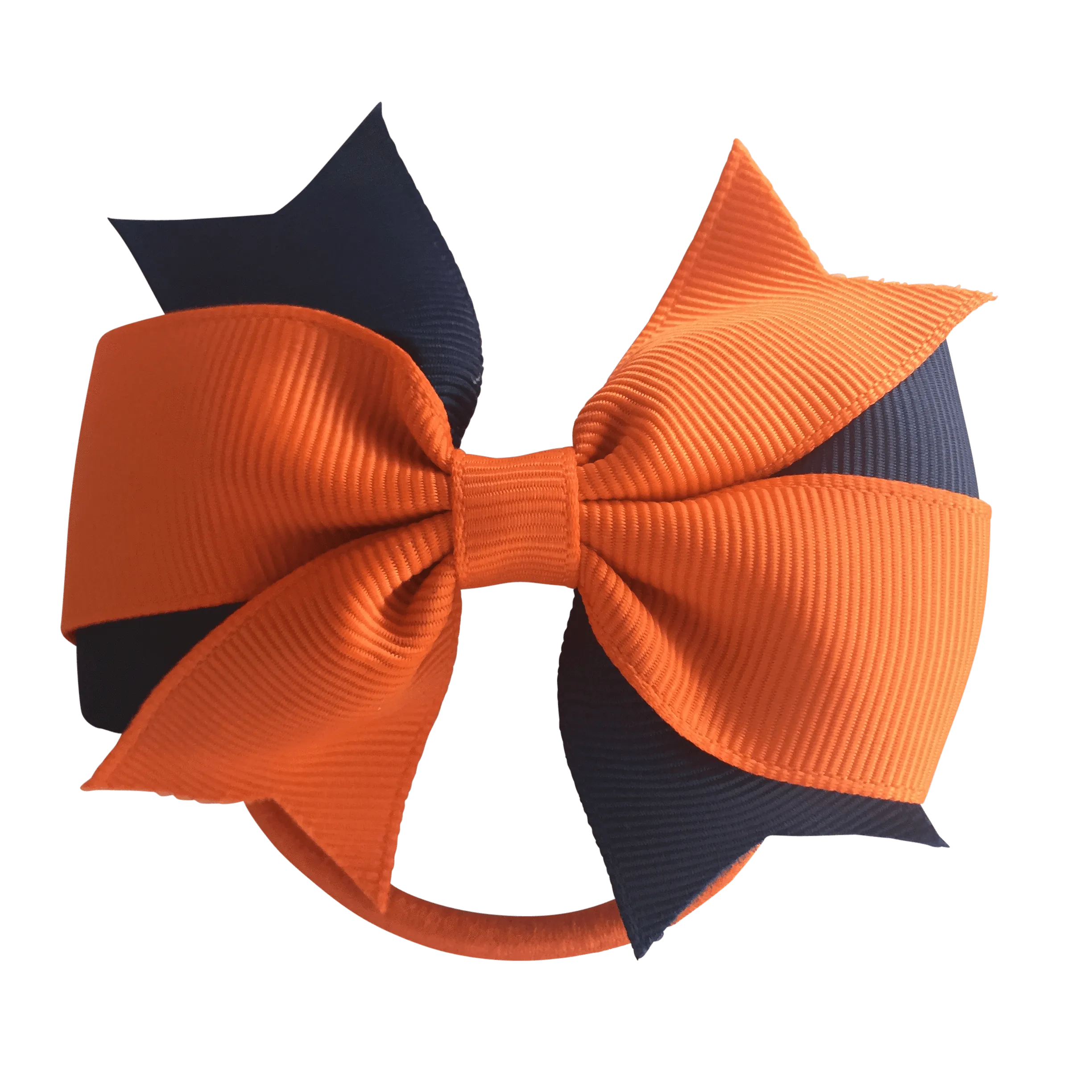 Orange & Navy Hair Accessories