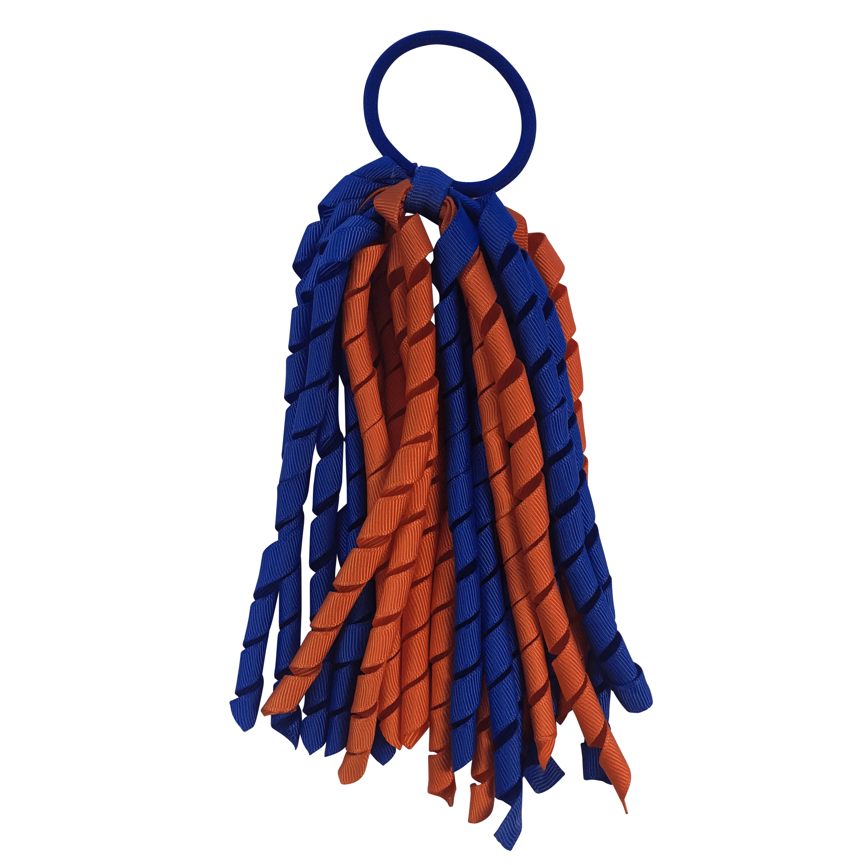 Orange & Royal Blue Hair Accessories