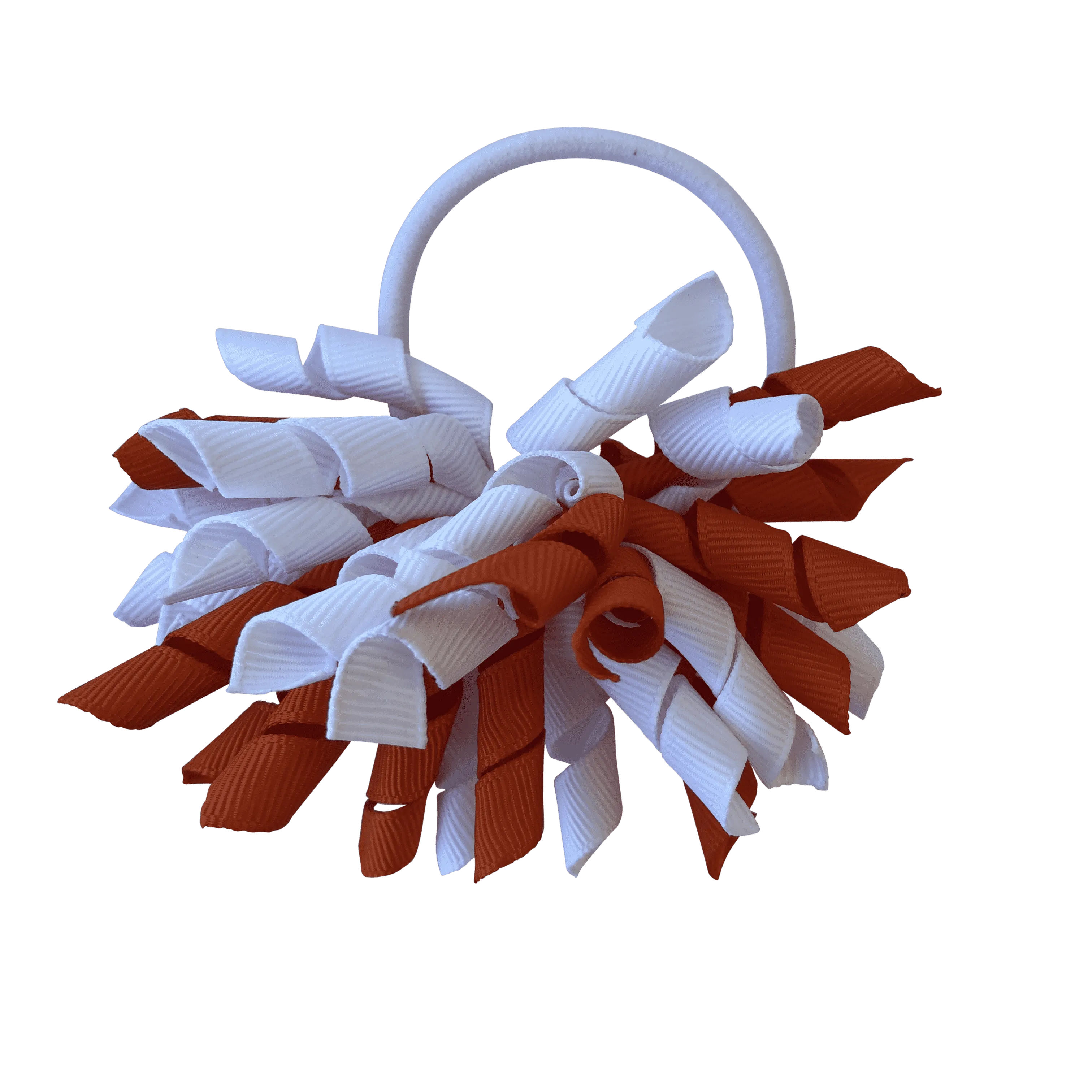 Orange & White Hair Accessories