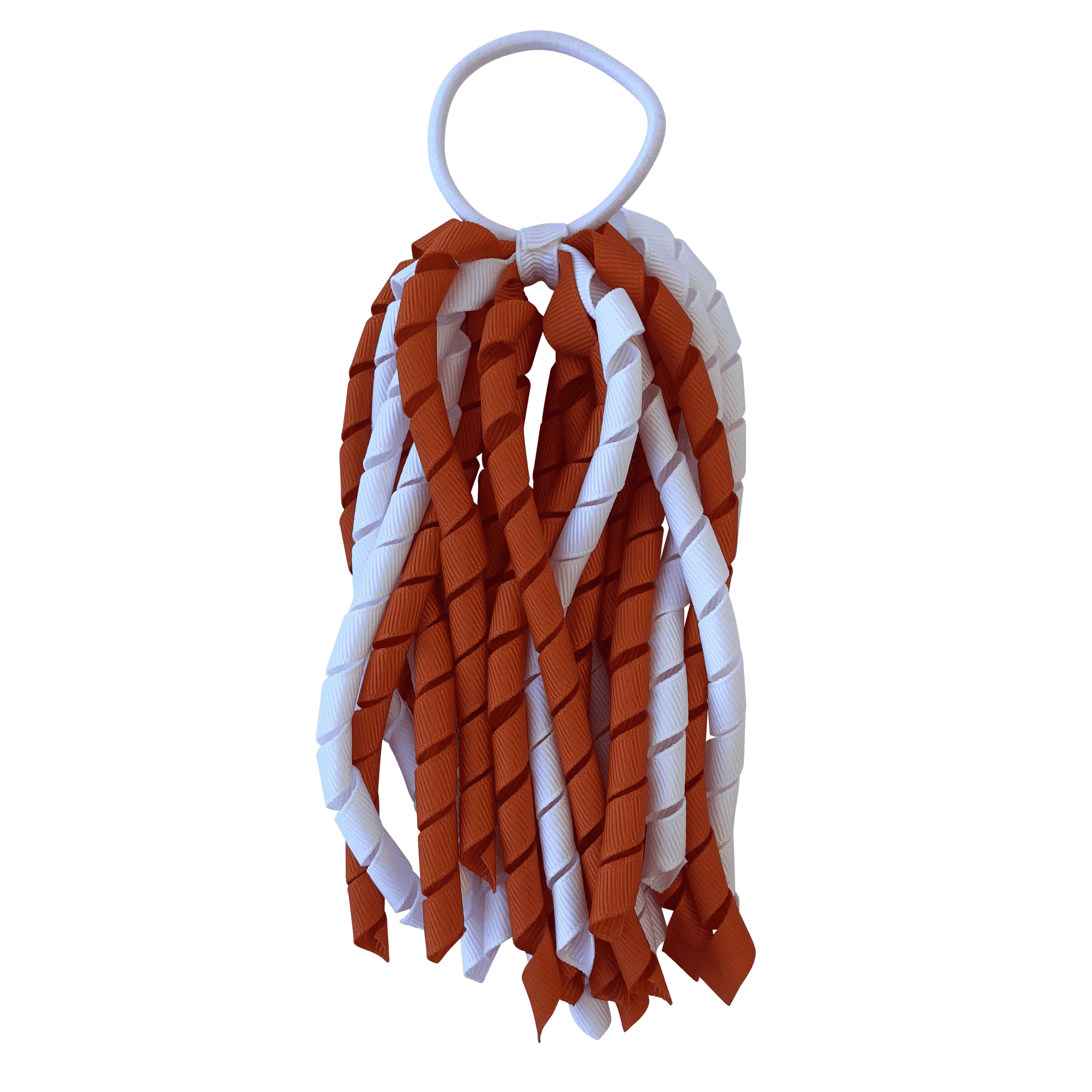 Orange & White Hair Accessories