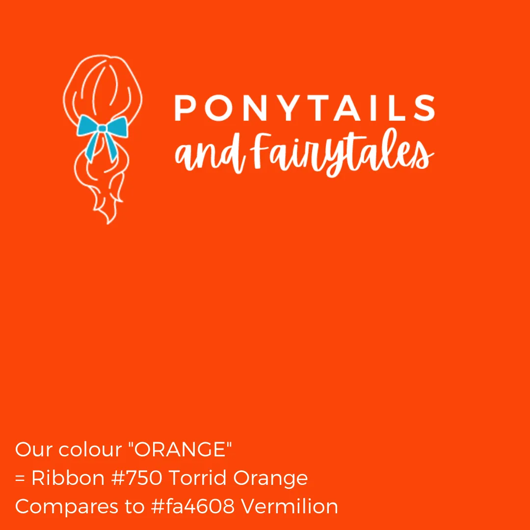 Orange Hair Accessories
