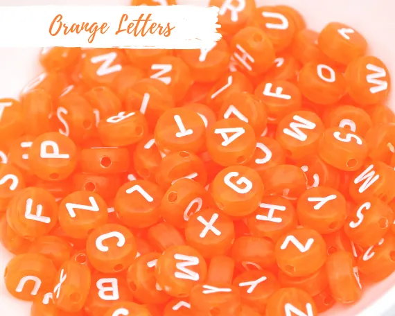 Orange Personalized Bracelet Kit