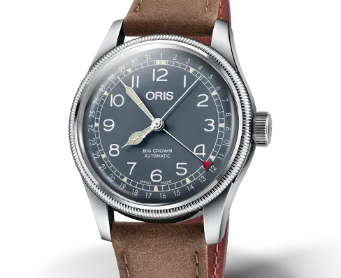 Oris Big Crown Pointer Date Watch with Blue Dial