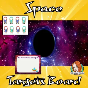 Outer Space Classroom Targets Board