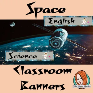 Outer Space Themed Classroom Banners