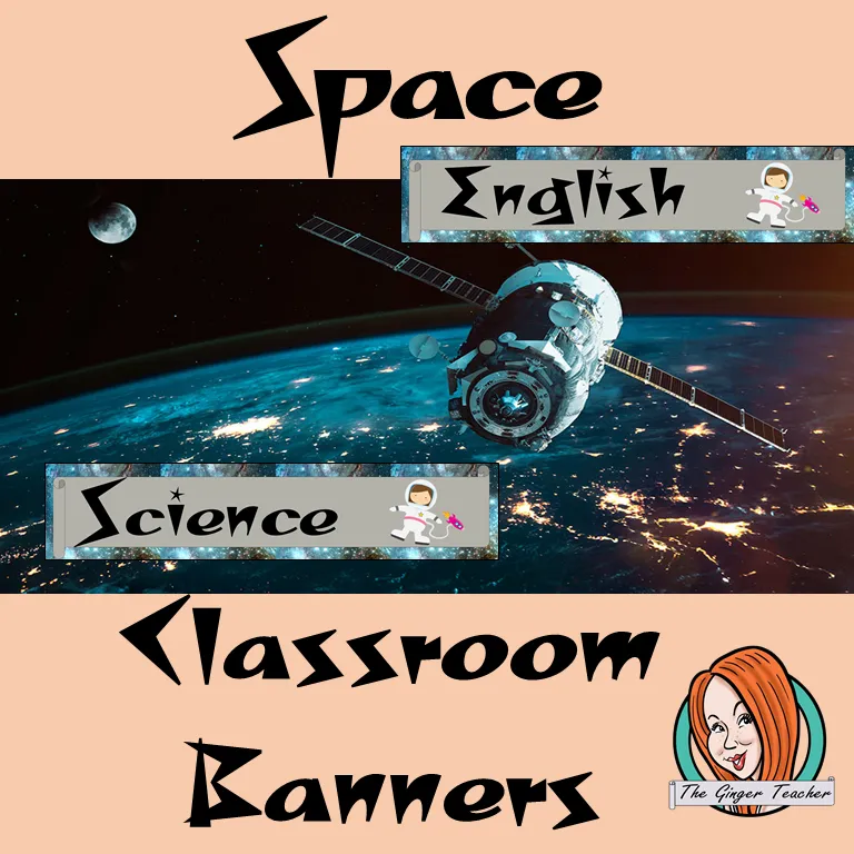 Outer Space Themed Classroom Banners