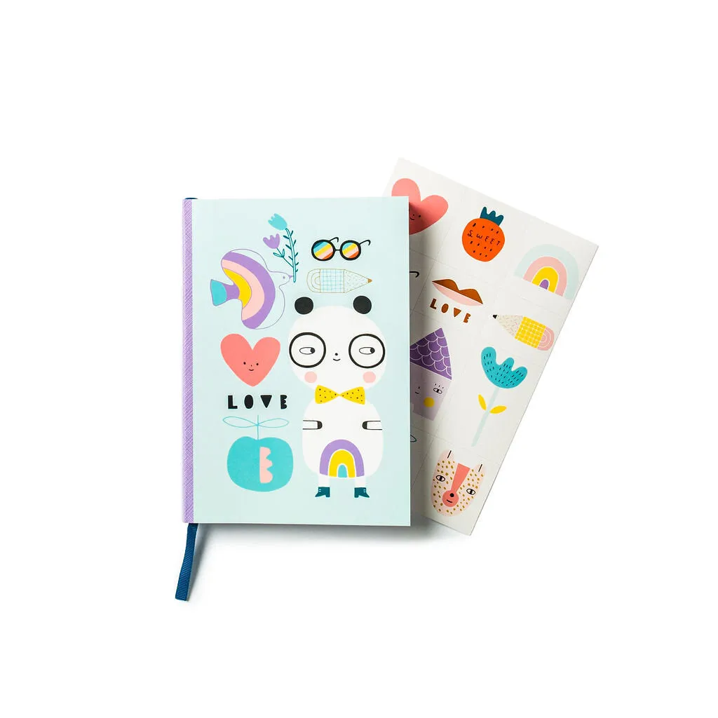 Panda Love - Softcover Notebook