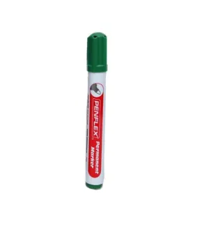 Penflex Green Bullet Permanent Marker