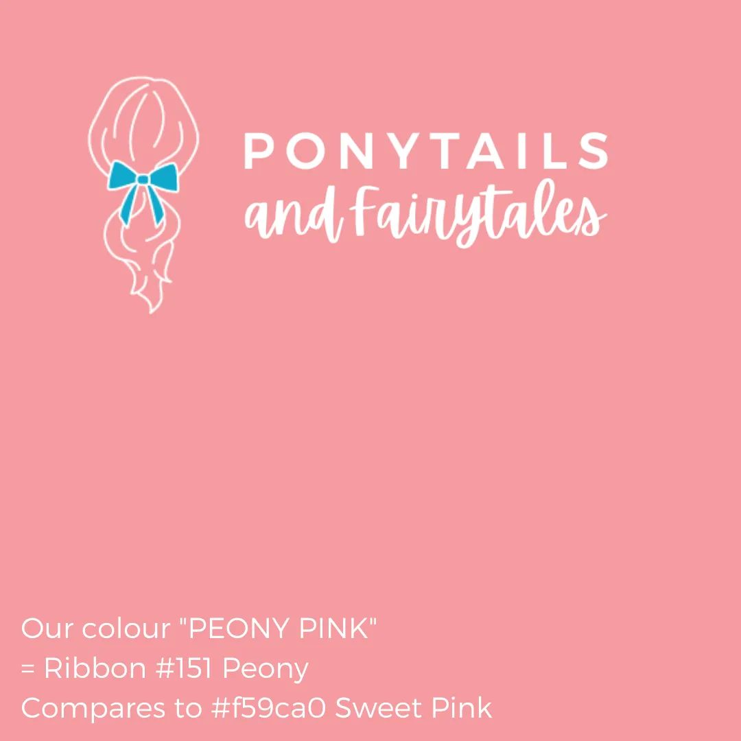 Peony Pink Hair Accessories