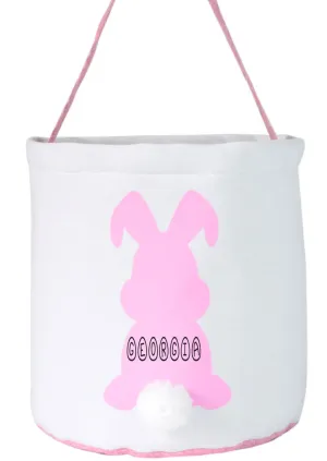 Personalised Easter Egg Hunt Bunny Basket