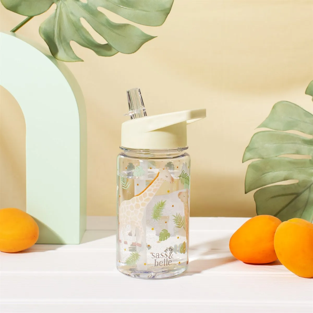 Personalised Gina Giraffe Water Bottle