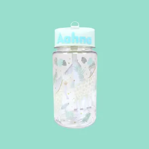 Personalised Gina Giraffe Water Bottle
