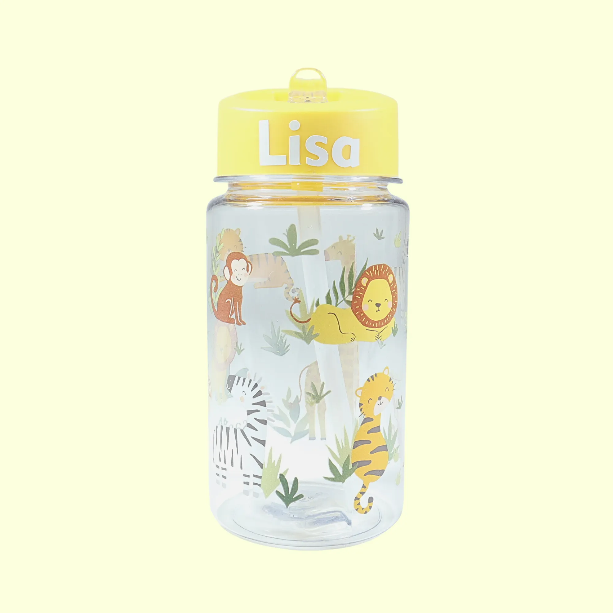Personalised Savannah Safari Kids' Water Bottle